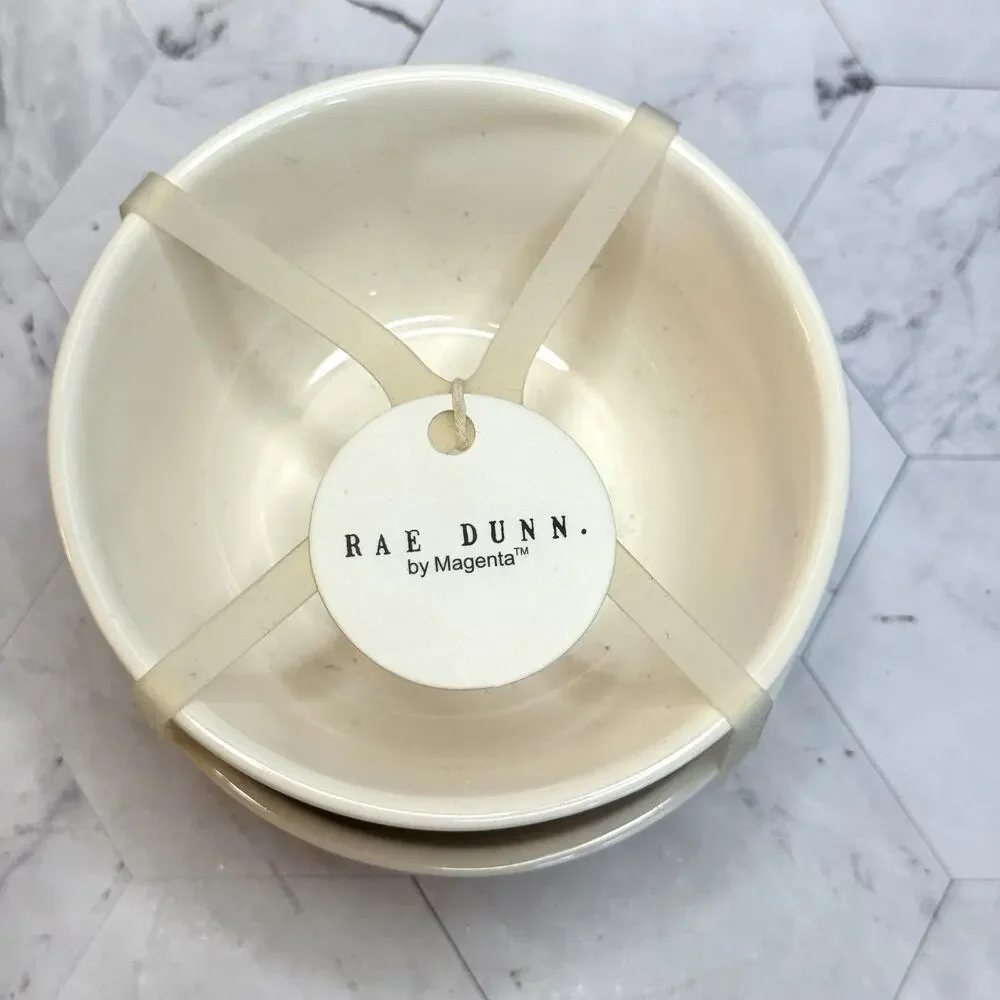 NWT Rae Dunn Ceramic Salt & Pepper Cellar 4